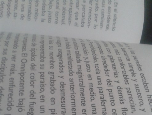 página libro recortada