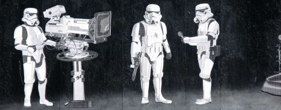 Banksy Stormtroopers Filming Oscars Canvas Print Wall Art Overstock - Banksy Canvas Wall Art
